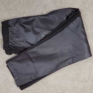 Brown Leather Pants Augustina Carmel By The Sea Size XL